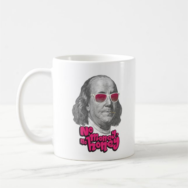 Inga pengar, ingen honung kaffemugg (Vänster)