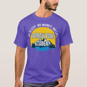 Inga pengar utan Life Agriculture Student T Shirt