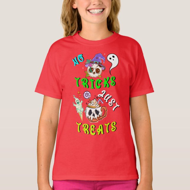 Inga prövningar behandlar bara cute t shirt (Framsida)