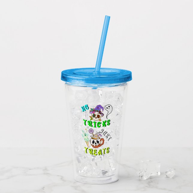 Inga prövningar behandlar bara cute take away mugg (Baksida Ice)