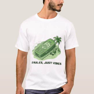 Inga regler, bara vibbar t-shirt