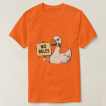 Inga Regler Gås Djärv Rebell T-Shirt