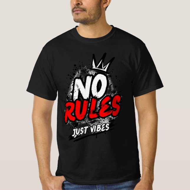 Inga Regler Grafisk T-Shirt (Framsida)