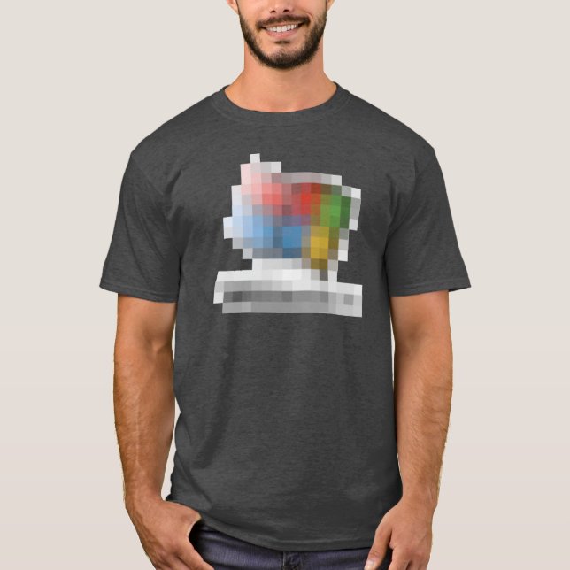 Inga regler Regler tillämpade Version Windows95man T Shirt (Framsida)