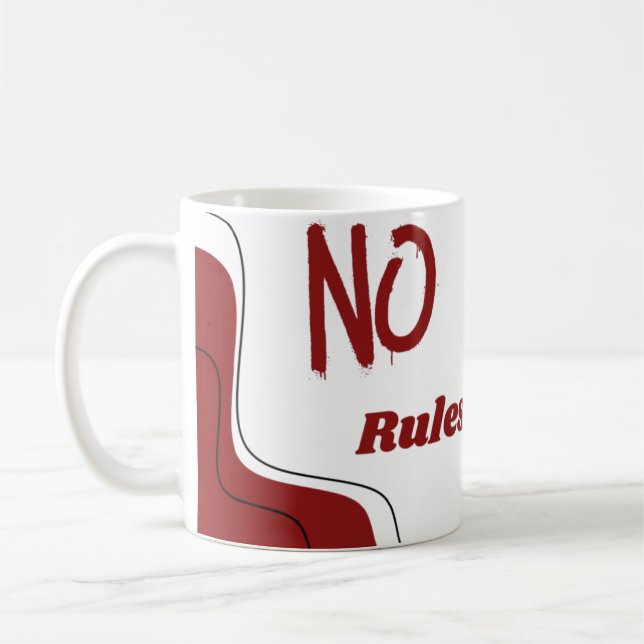 Inga Regler Strumpor  Kaffemugg (Vänster)