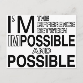 Inga saker omöjliga vykort