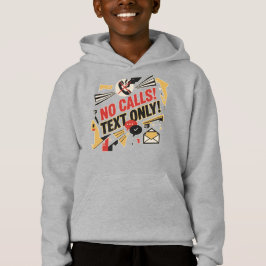 Inga samtal, endast text t shirt