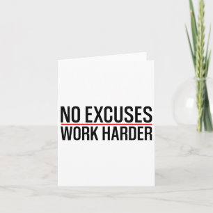 Inga särskilda arbetshäder, bodybuilding Gym Motiv Kort