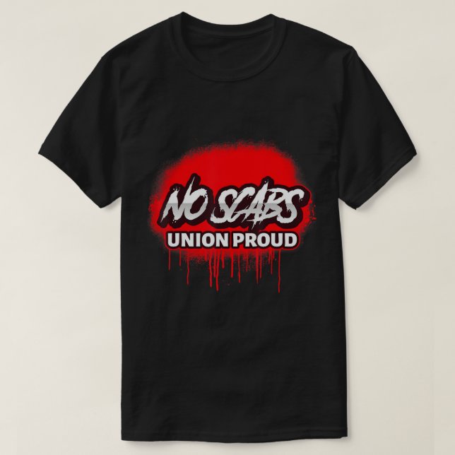 INGA SCABS UNION PROUD SPRAY PAINT T-Shirt (Design framsida)
