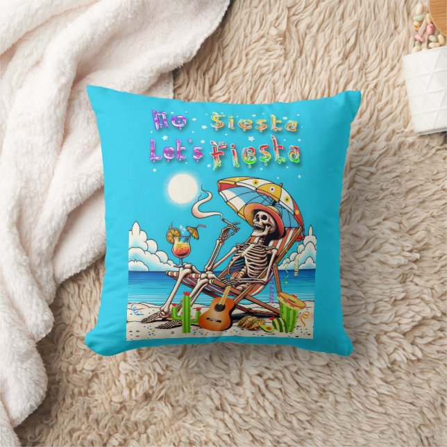 Inga Siesta Låt oss Fiesta Kudde (Filt)
