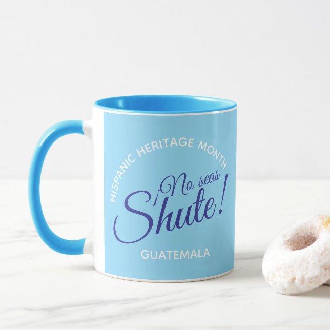 Inga sjöar shute! Guatemala  Mugg (Med munk)