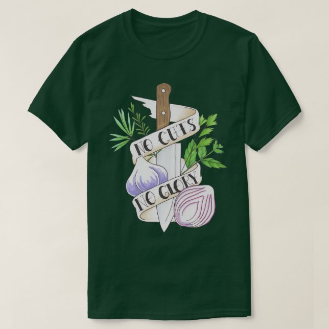 Inga skärsår utan gloria t shirt (Design framsida)