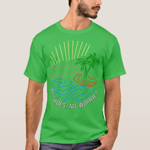 Inga skor utan bekymmer t shirt