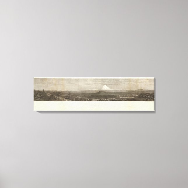 Inga Slopes of the Sierra Nevada Canvastryck (Framsida)