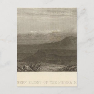 Inga Slopes of the Sierra Nevada Vykort