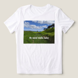 Inga sociala medier idag t shirt