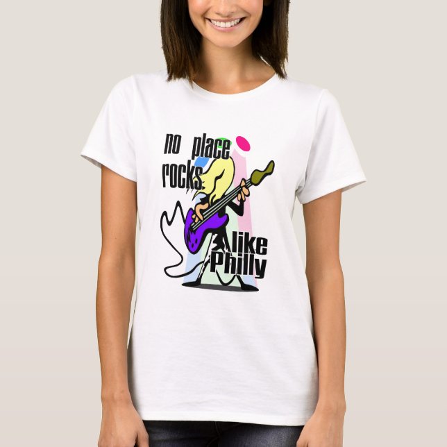 Inga ställestenar lika Philly T-shirt (Framsida)