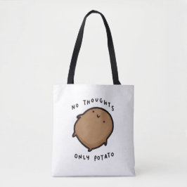 Inga tankar bara Potatis Tygkasse