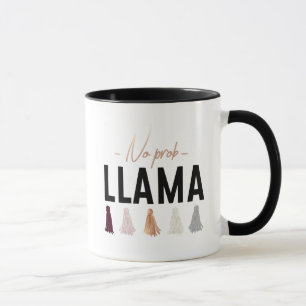 Inga Tassels för guld för Prob Llama Mugg