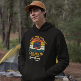 Inga terapeutiska spel - Vintagens videospel Hoodie