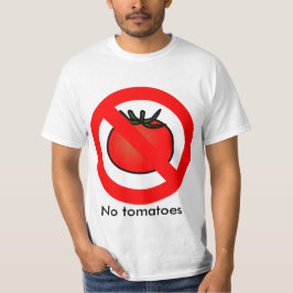 "Inga tomater" Shirt. T-shirt