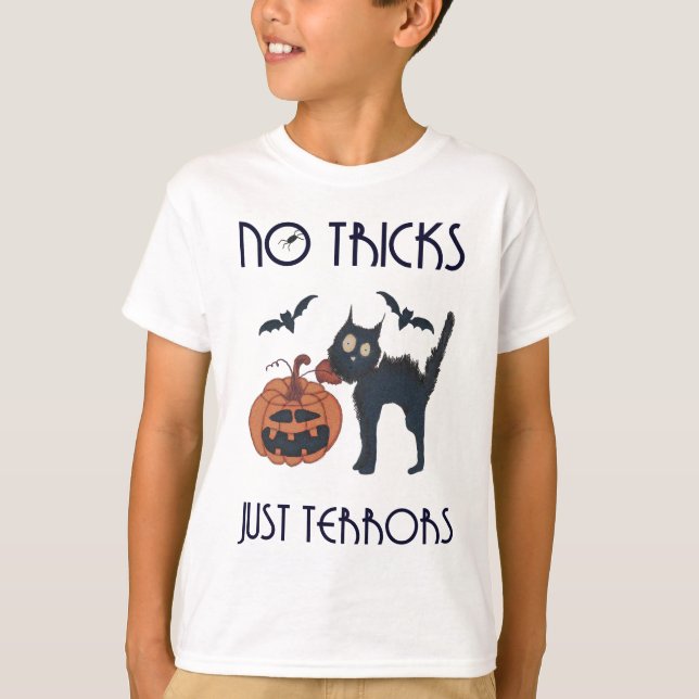 Inga trick bara terrordåd t shirt (Framsida)