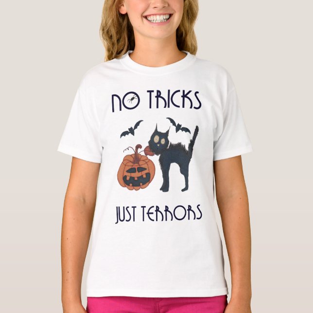 Inga trick bara terrordåd t shirt (Framsida)