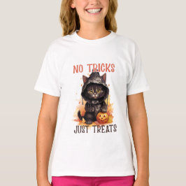 Inga tricks bara behandlar Halloween T Shirt