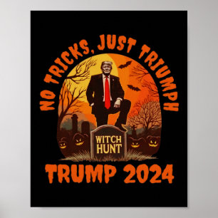 Inga tricks bara Trumph Trick eller Trump Rollig T Poster
