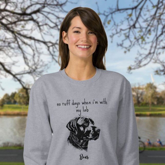 Inga tuffa dagar med min labrador t shirt (Skapare uppladdad)