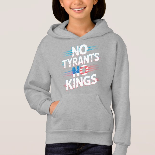 Inga tyranner inga kungar Aktivist för frihet och  T Shirt (Framsida)