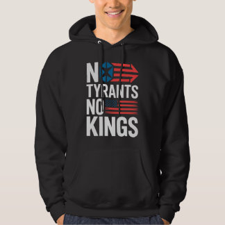 Inga Tyranner Inga Kungar Frihet Patriot Protest Hoodie