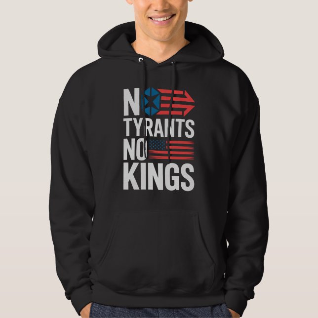 Inga tyranner inga kungar / Hände bort från protes Hoodie (Framsida)