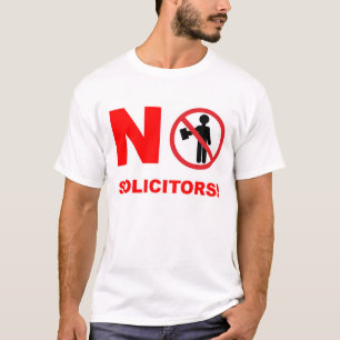 Inga underrättsadvokater! tee