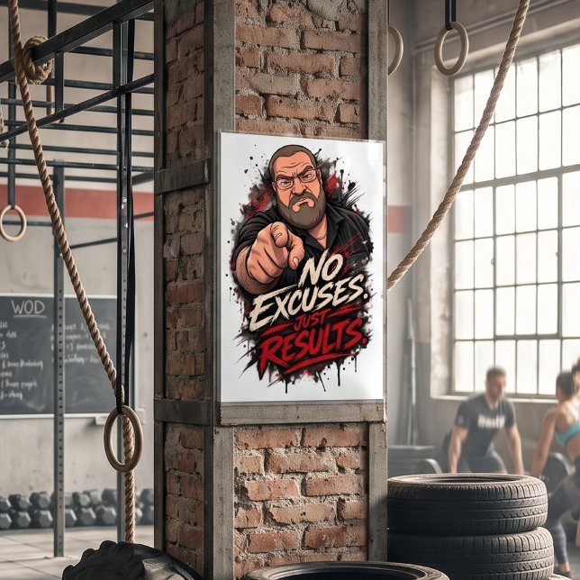 Inga Ursäkter. Bara Resultat. Poster (Skapare uppladdad)
