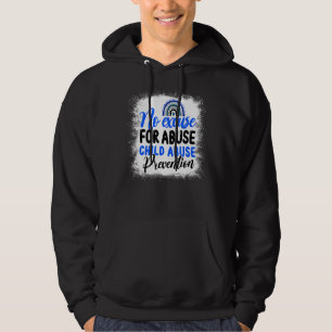 Inga ursäkter Barnmissbruk Förebyggande Leopard Ra Hoodie