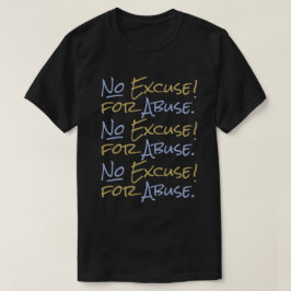 Inga ursäkter för Manar som ger stöd åt Black T Shirt