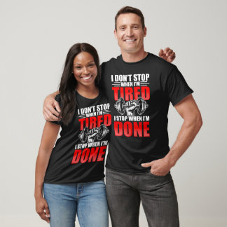 Inga Ursäkter Gym Motivation Träning T Shirt