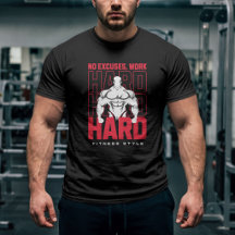 Inga Ursäkter, Hårt Arbete Fitness Gym Motivation