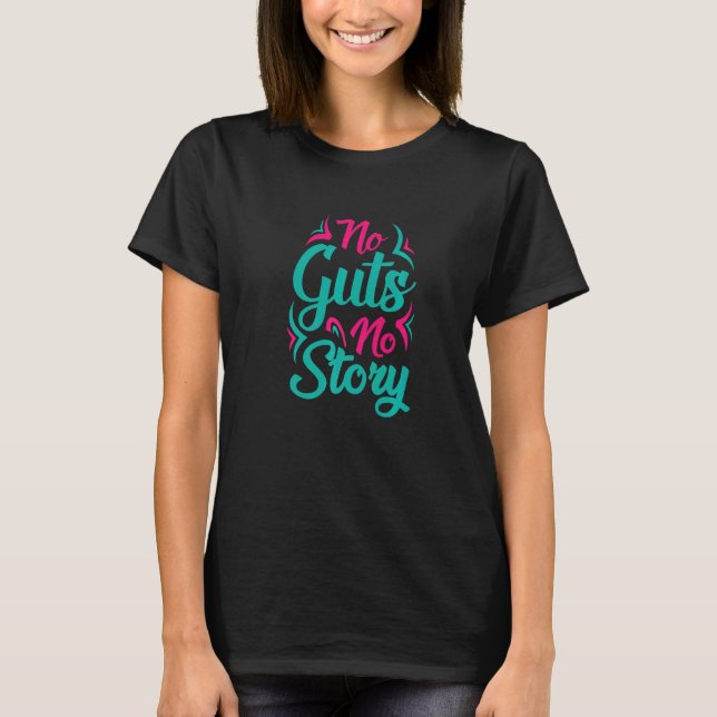 Inga utfall utan artikelanteckningar t shirt (Framsida)