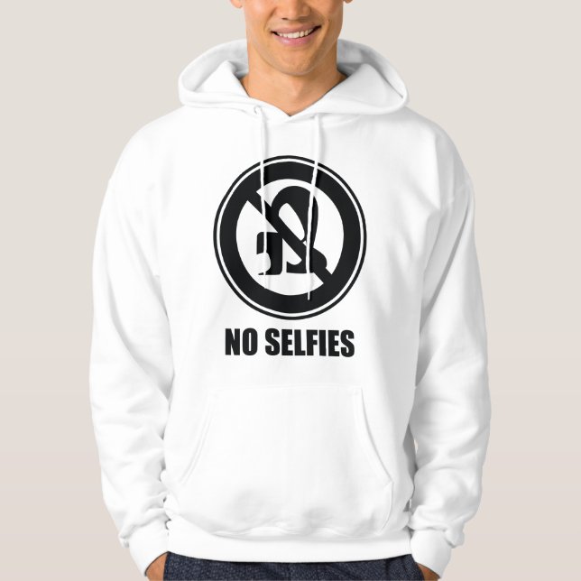 Inga val hoodie (Framsida)