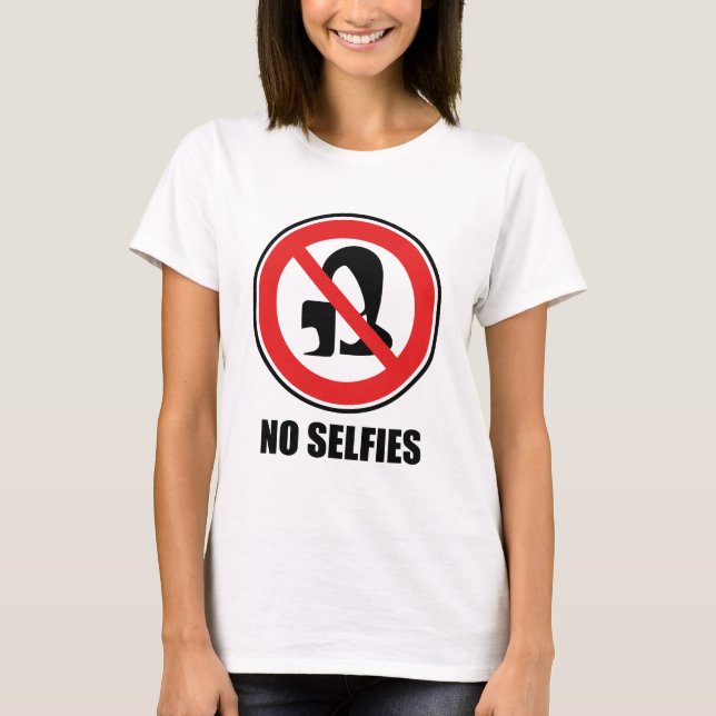 Inga val t shirt (Framsida)