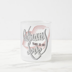 Inga vanliga Kärlek, 11 oz Frosted Mugg