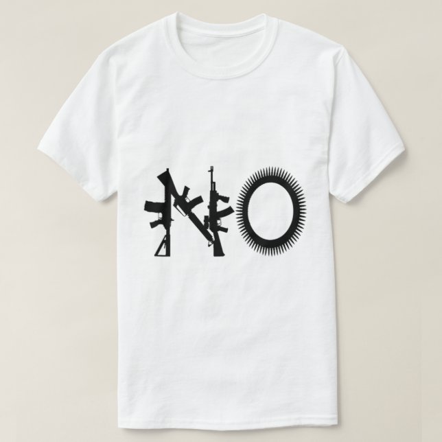 Inga vapen från Krig T-Shirt (Design framsida)