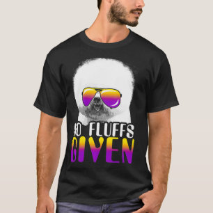 Inga vätskor från Bichon Frise Sunglass Cute Hund T Shirt