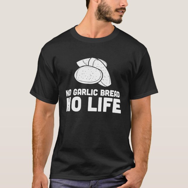 Inga vitlöksborrningar t shirt (Framsida)