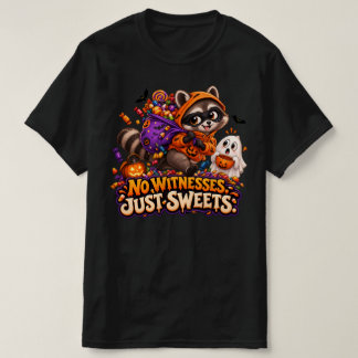 Inga Vittnen Bara Godis Rolig Tvättbjörnsskjorta T Shirt