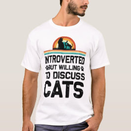 Ingående katt t shirt