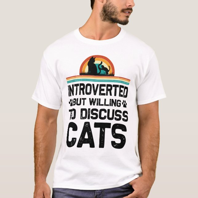 Ingående katt t shirt (Framsida)