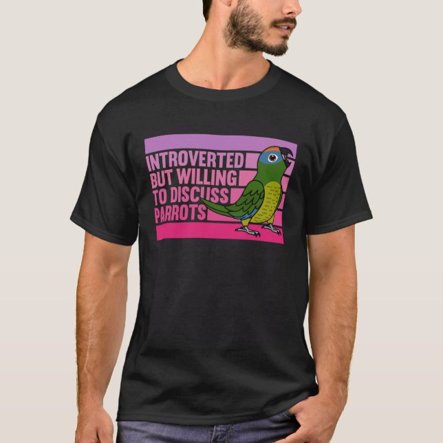 Ingående, men parallella, persikokontur t shirt (Framsida)